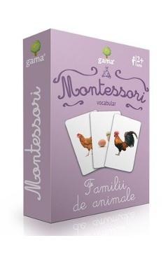 Montessori. Vocabular: Familii de animale - GAMA