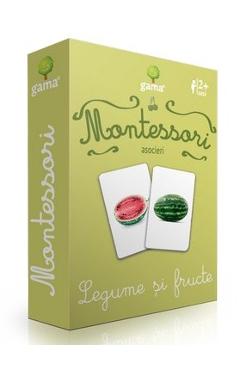 Montessori. Asocieri: Legume si fructe - GAMA