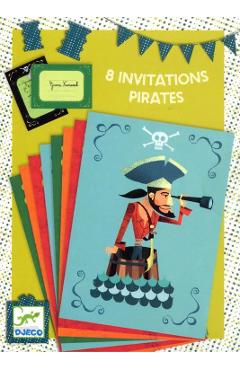 8 Invitations. Invitatii, Pirati