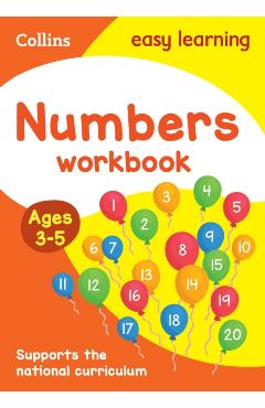 Numbers Workbook Ages 3-5