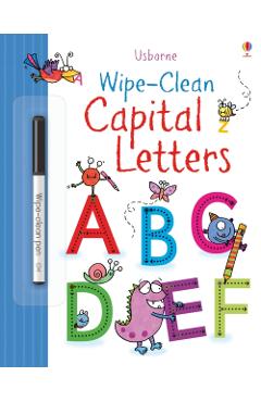 Wipe-Clean Capital Letters - Jessica Greenwell