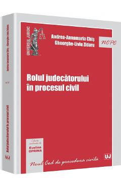 Rolul judecatorului in procesul civil - Andrea-Annamaria Chis