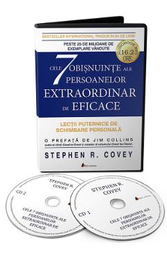 2CD Cele 7 obisnuinte ale persoanelor extraordinar de eficace – Stephen R. Covey 2CD poza bestsellers.ro