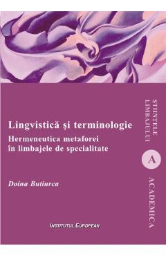 Lingvistica si terminologie - Doina Butiurca