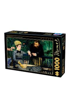 Puzzle 1000 Edouard Manet: In the Conservatory