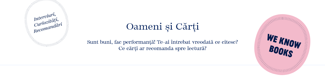 Oameni si carti banner